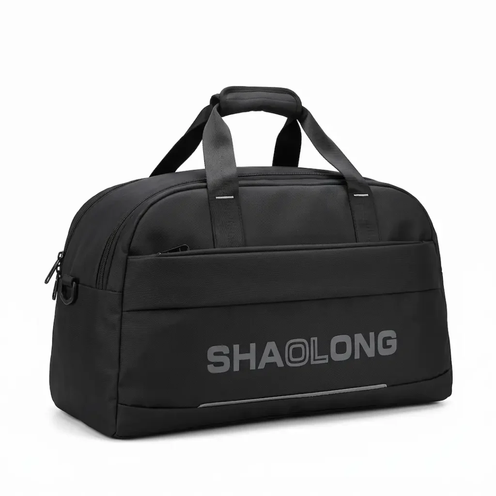shaolong-black-gym-travel-duffle-bag-gb02a