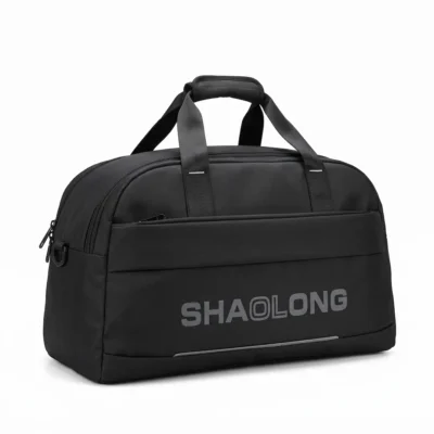 shaolong-black-gym-travel-duffle-bag-gb02a
