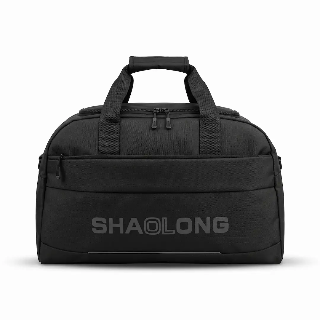 Shaolong Classic Black Gym & Travel Duffle Bag GB-02 2 Shaolong Classic Black Gym & Travel Duffle Bag GB-02 - Image 2