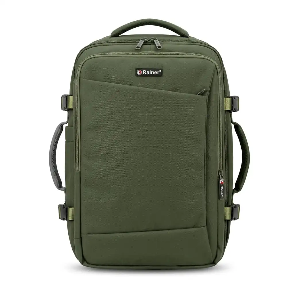 Happer Backpack Rainer HB-04 – Stylish Backpack for Daily Use 6 rainer backpack olive color